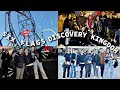 Six Flags Vlog! (Rollercoasters, Sea Lions Show, Dolphins Show & More!!!)