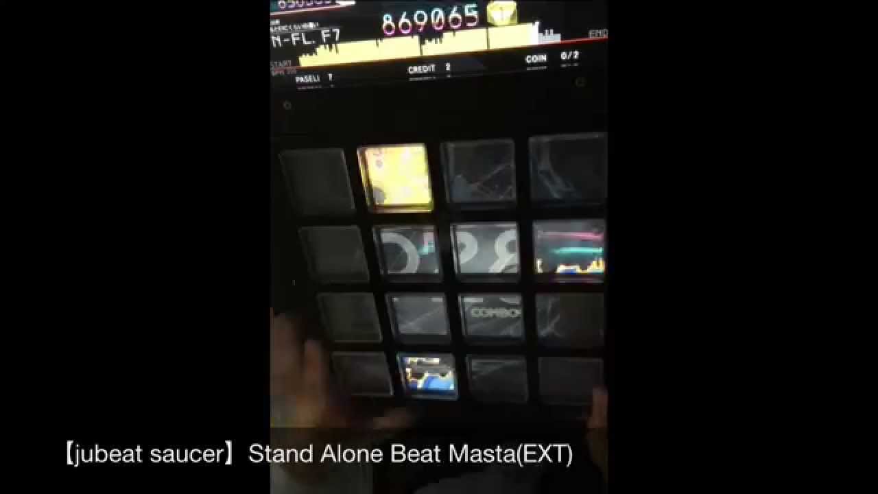 【jubeat saucer fulfill】Stand Alone Beat Masta(EXT) EXCELLENT【鳴打音仕様】
