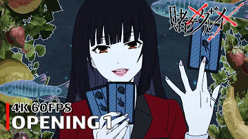 Kakegurui - Opening 1 [4K 60FPS | Creditless | CC]