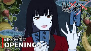 Kakegurui  Opening 1 [4K 60FPS | Creditless | CC]