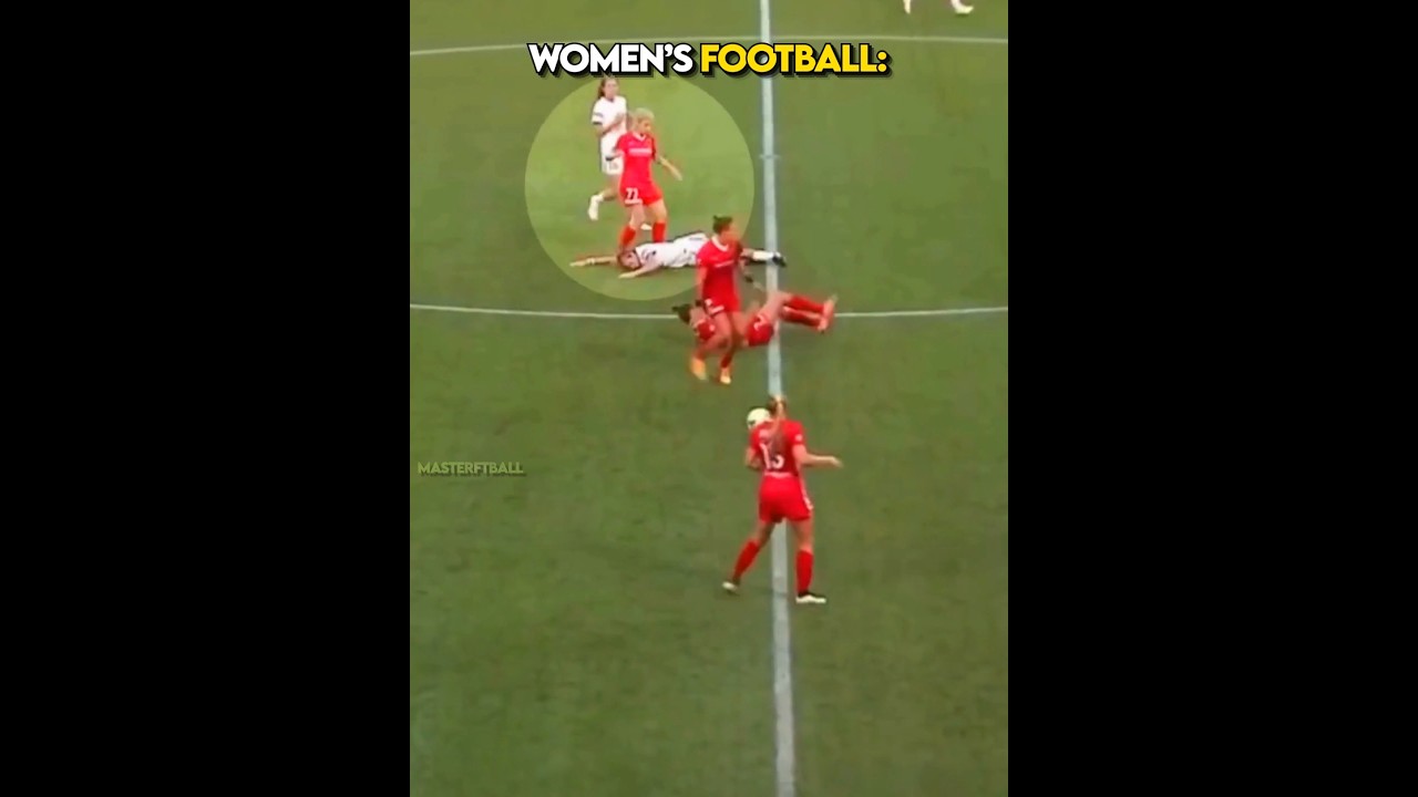 Women vs Men Football ❤️😍