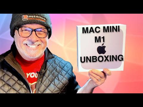 Apple Mac Mini M1 Unboxing How to Share Devices and Files PC and Mac with a BUTTON!