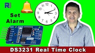 How to use DS3231 RTC clock module Alarm with Arduino