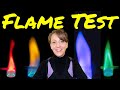 The Colorful Chemistry Behind Flame Tests