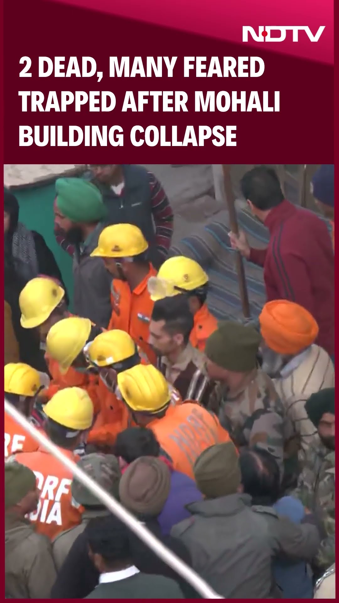 Punjab Building Collapse | 2 Dead, Many Feared Trapped For 17 Hours After Mohali Building Collapse