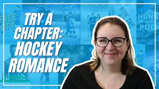 try a chapter . hockey romance edition @NovelteaCorner