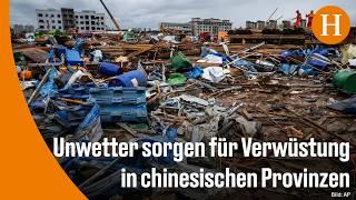 China: Zahlreiche Tote bei Tornados und Erdrutschen China: Zahlreiche Tote bei Tornados und Erdrutschen