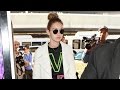 Gigi Hadid Walking Tall At LAX