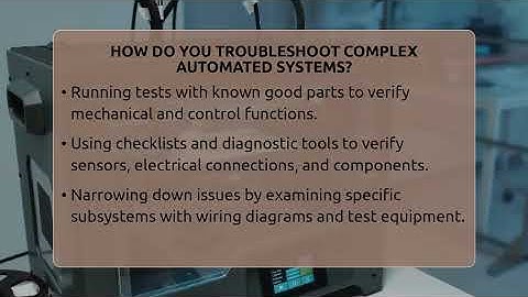 How Do You Troubleshoot Complex Automated Systems? - Talking Tech Trends