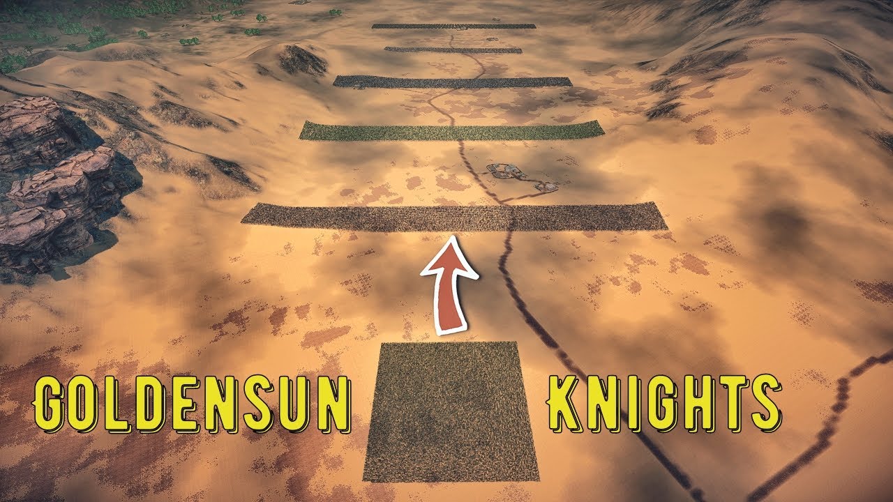 15,000 Goldensun Knights vs 5 Squads - UEBS 2