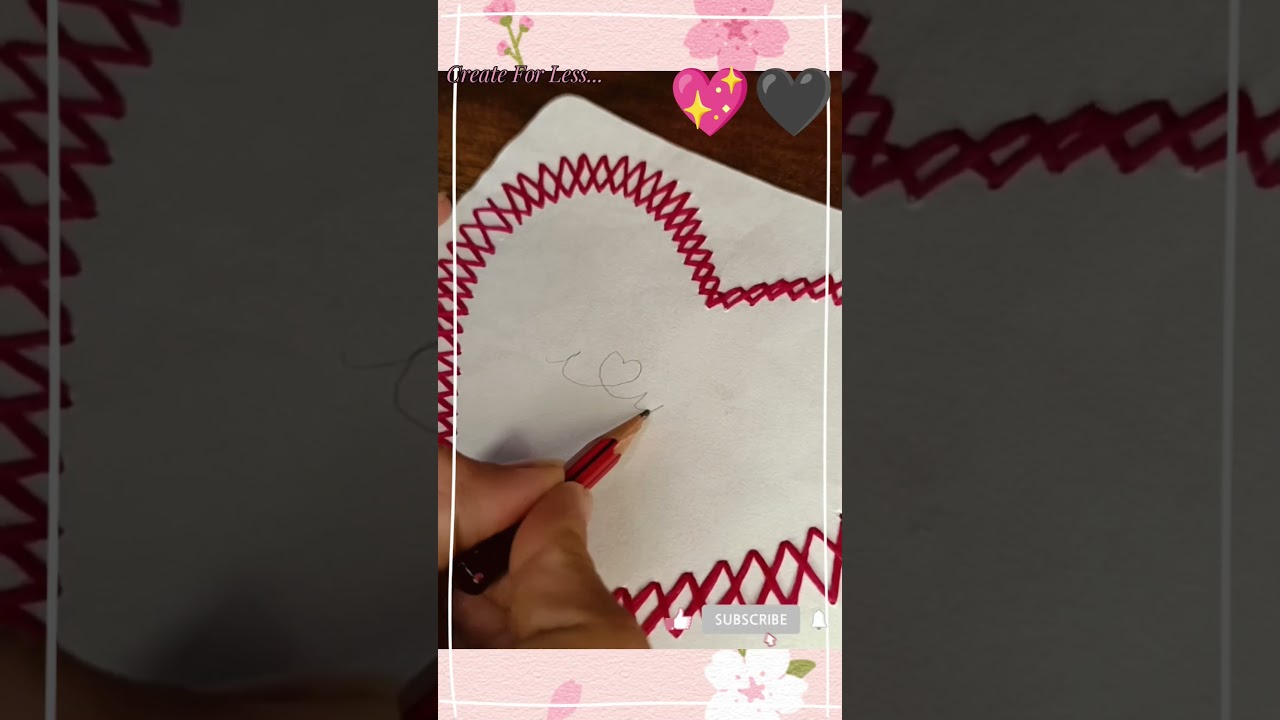 DIY Cute Love Card | 💖🖤 | How to make easy Love Card for someone you love | 