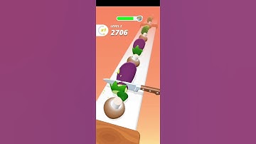 Perfect Slice - All Levels Gameplay ios,Android (level 1-10) #perfectslice #shorts  #gameplay