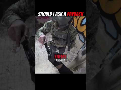 should I ask for a payback ? #airsoft #airsoftcqb #callofduty #paintballfit
