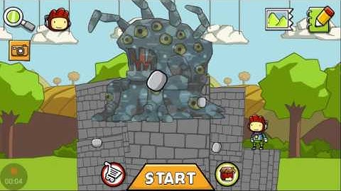 -Scribblenuats Remix: World 5, Level 10 Walkthrough.