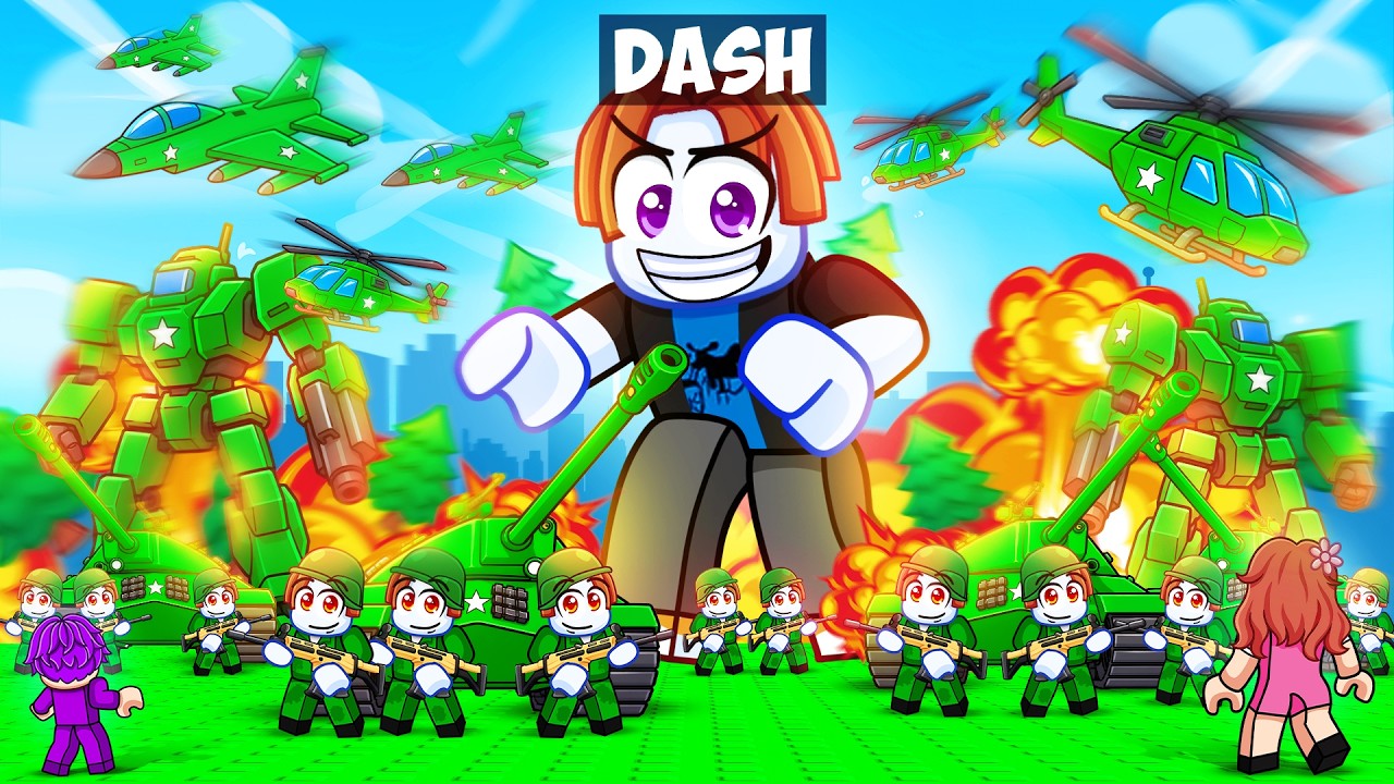 I Pretended to be a NOOB in Roblox MINI WAR, then made a $100,000 Army