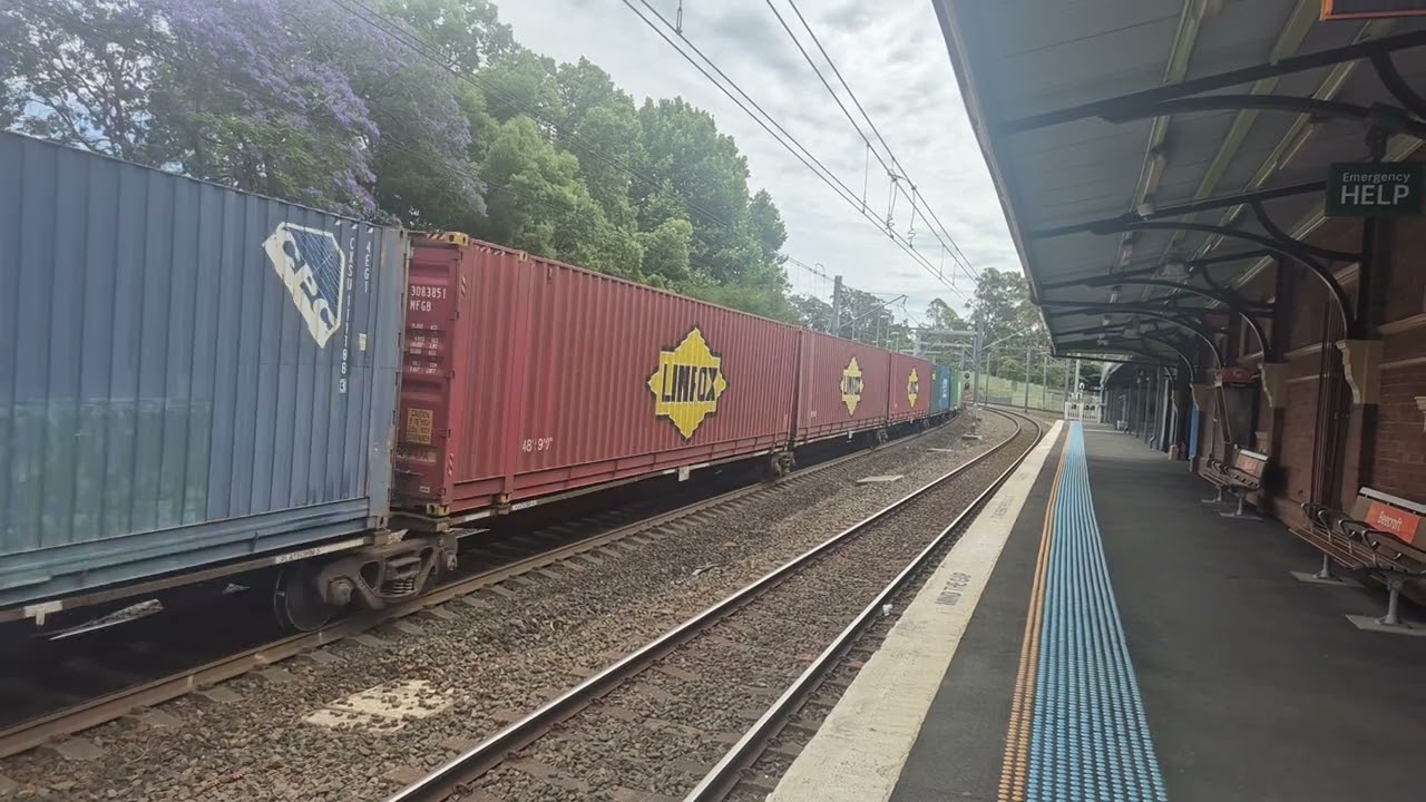 NR69 56   106  going  pass  Beecroft  Station  in  November 2024