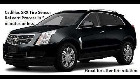 Cadillac SRX Tire Sensor ReLearn TPMS