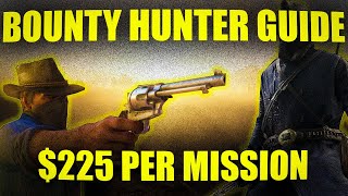 GET HIGHEST PAYOUT | Red Dead Online Bounty Hunting Guide
