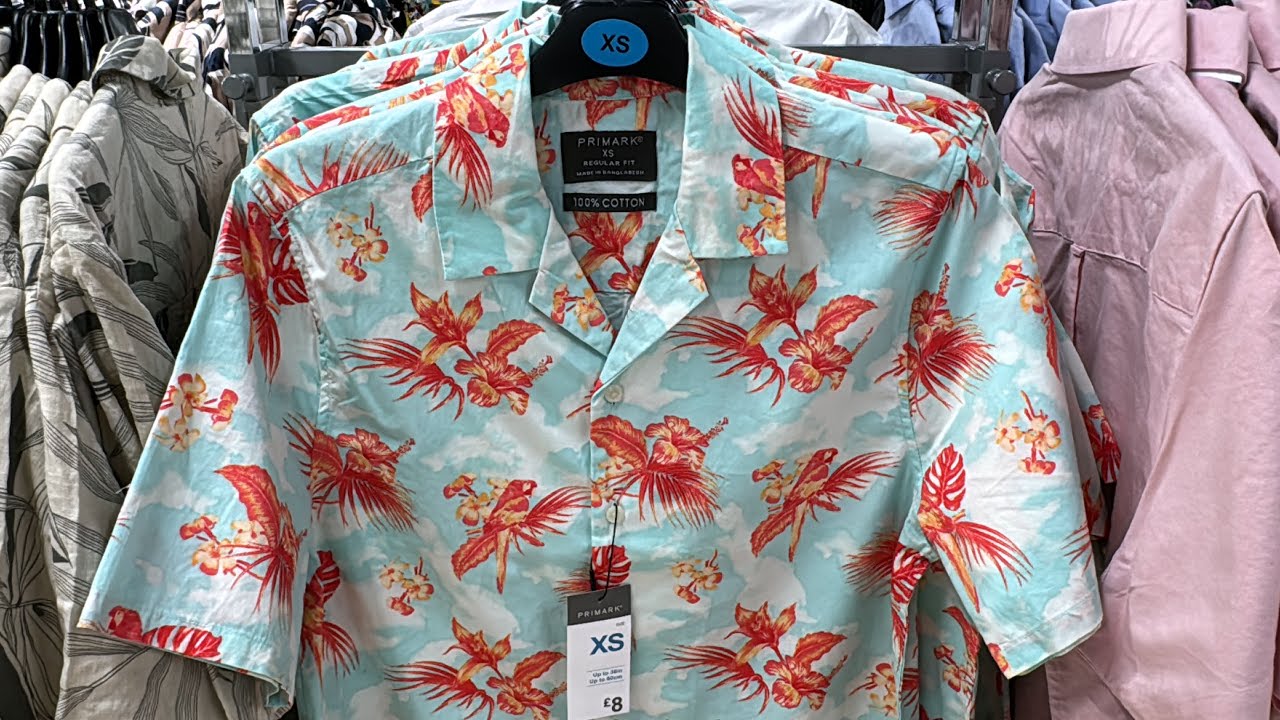 Primark Men's Polo Shirts and other Shirts / April | 2024