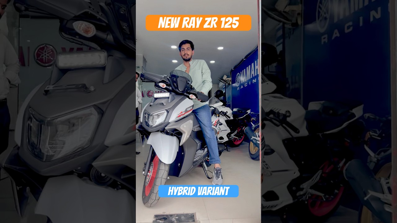 2025 Yamaha Ray ZR 125 ✨ Hybrid Variant 