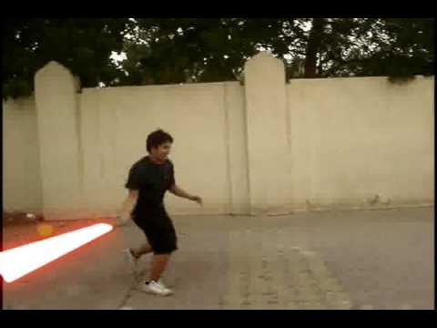 LightSaber + Lightning FX - YouTube