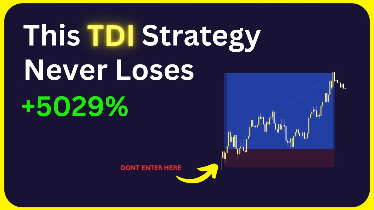 Tdi Strategy I Improved 99% Winrate Strategy on TradingView (Best Free TDI Strategy ...