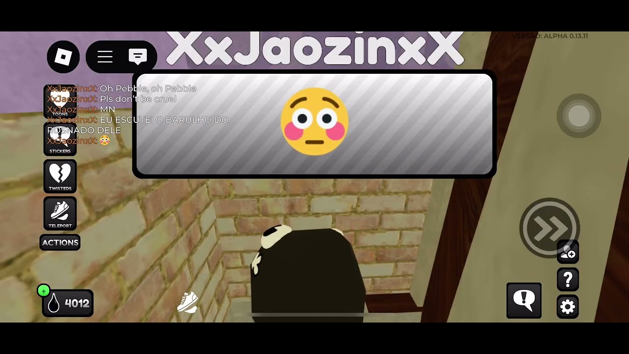 Invoquei o Organic Pebble