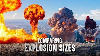 EXPLOSIONS Size Comparison | A Survival Guide