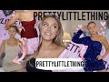 HUGE £500 PRETTY LITTLE THING TRY ON HAUL!!!! | NYE DRESSES & SALE!!!