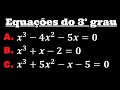Resolva a equação de 3º grau: x³ +2x²+3x - 22 =0 | Briotti Ruffini e tentativas
