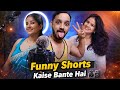 Funny Shorts Ka Real Scene 😆 | Behind The Camera Vlog ! Rakhinegivlogs