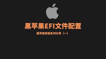2022年黑苹果引导文件配置分享，让我们轻松配置属于自己的EFI文件，黑苹果最新安装教程！轻松实现Win10+MacOS双系统， 用OpenCore定制属于自己的EFI文件，安装黑苹果系列分享（一）