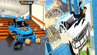 Car Driving Simulator / Stunt Ramp Smash / Car Hit Android gameplay screenshot 4