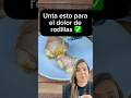Unta esto para el dolor de rodillas ✅