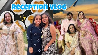 Reception vlog+ Looking for a NRI husband😂