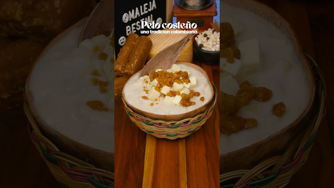Peto costeño tradicional colombiano con queso #colombia #receta #canaldecocina #recetas #gastronomia