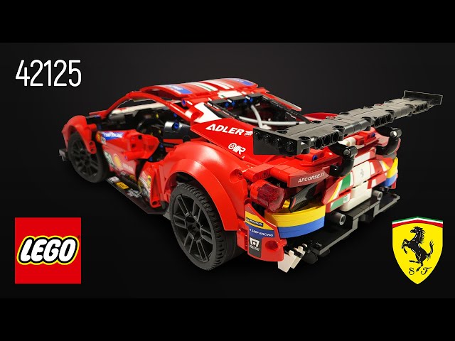 気まぐれゴリラ LEGO Technic Ferrari 488 GTE AF Corse #51 (42125) Building