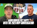 Aaron Rodgers Is NOT Happy With What The MVP Award Has Become In 2023 | Pat McAfee Reacts