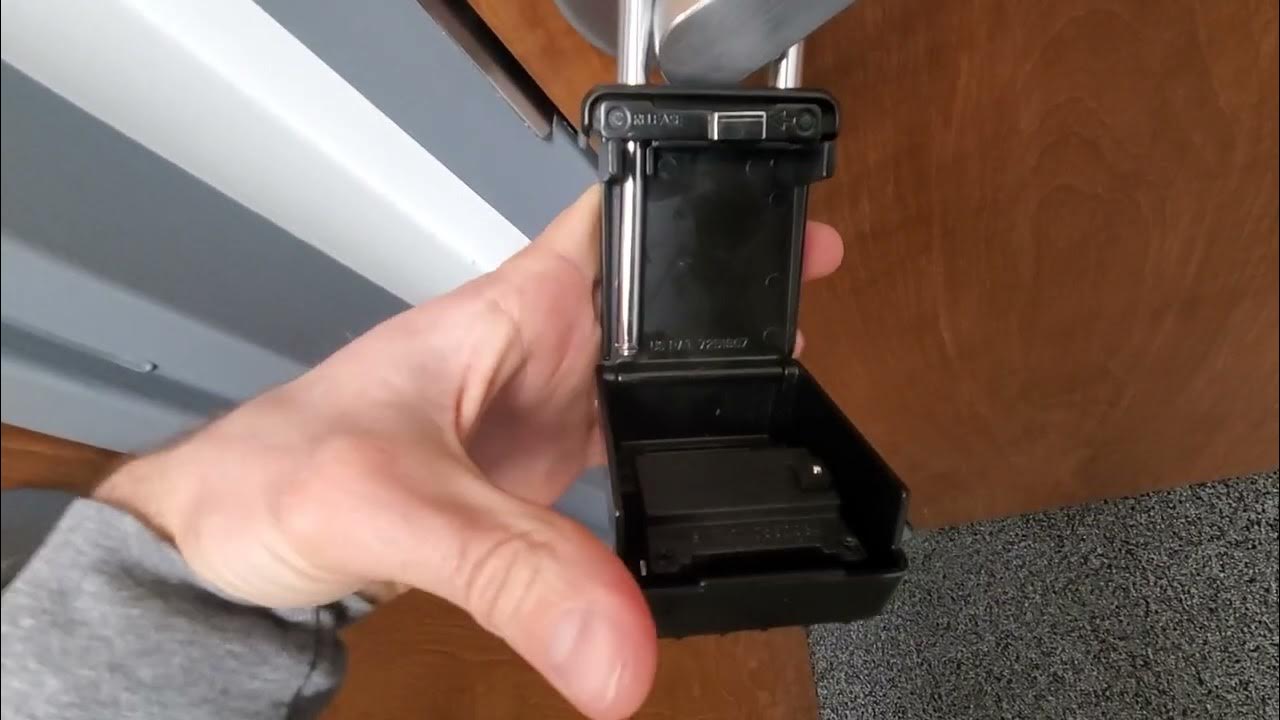 How to Open & Remove a Lockbox YouTube