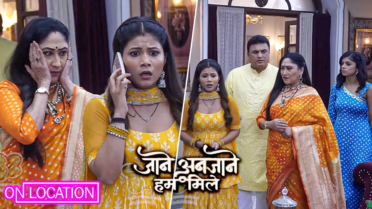  Jaane Anjaane Hum Mile|Anuradha को आया heart attack घर वाले हुए परेशान|ON Location|Zee TV 
