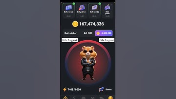 8th August Cipher Code🔠 For 1M Coins🪙| How To Redeem 8th August Cipher Code #shorts #youtubeshorts