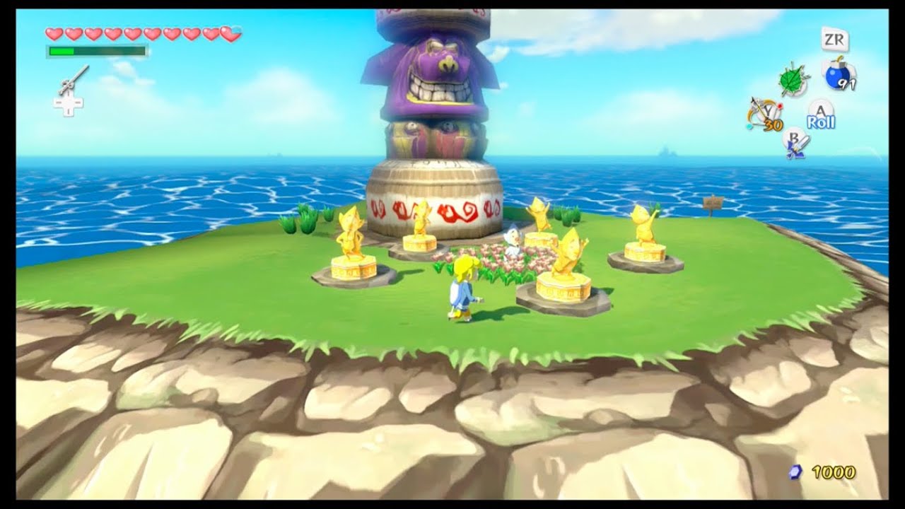 Wind Waker HD Tingle Statue Locations YouTube