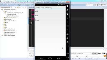 Android 高级Ui之fragment18 Fragment的最佳通信方式和ListFragment实战1