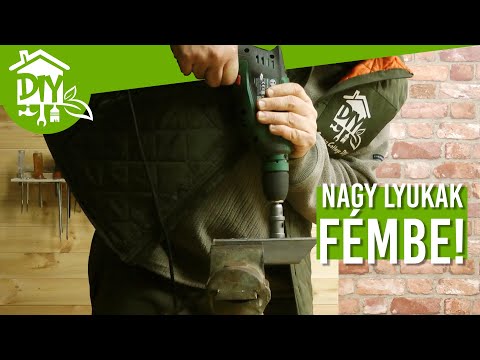 Videó: A fémbe lyukak fúrása megerősíti?