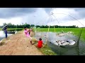 Fishing ❤ দেখুন মাথা নষ্ট করা মাছ ধরা পড়ল আমাদের গ্রামে❤best fish hunting💖fishing moment compilation