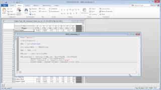 R Integration with STATISTICA:  Heat Maps