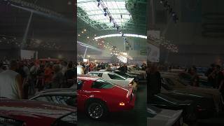 Photo session of an exhibition of retro cars with an old camera