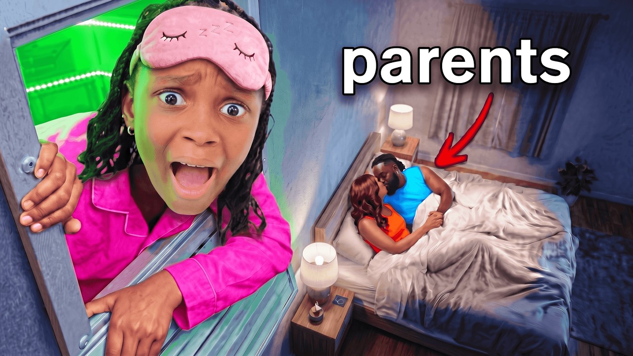 We SECRETLY Lived In Our Parents' Bedroom...