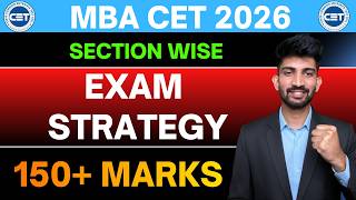 Mba cet Exam Strategy 2026 | How to Score 150 Marks in Mba cet 2026