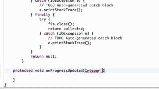 AsyncTask Methods